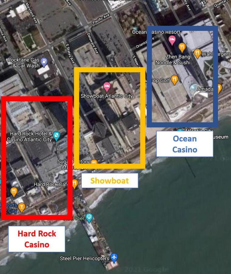 2Br Condo On The Boardwalk With 3 Baths Cozysuites アトランティックシティー エクステリア 写真